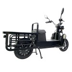 Factory direct sales of electric vehicle iron sheet square lamp head cargo platform Hummer, lead-acid battery / lithium battery electric vehicle